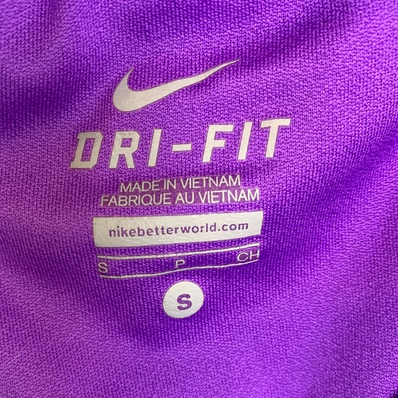 Nike Dri-Fit Purple & Yellow Athletic Shorts - Picture 3 of 9